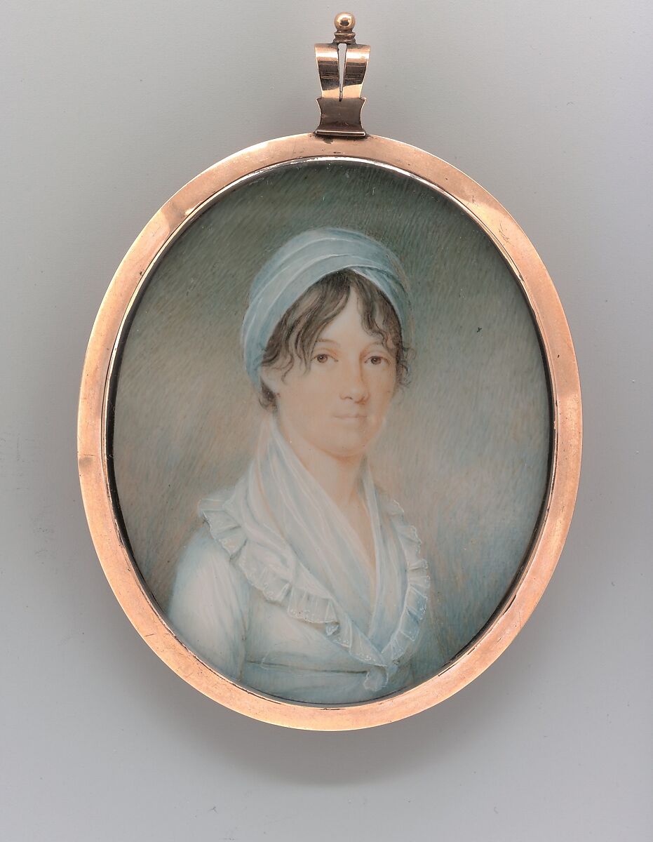 Mrs. Jonathan Pinkney, Jr. (Elizabeth Munroe), James Peale (American, Chestertown, Maryland 1749–1831 Philadelphia, Pennsylvania), Watercolor on ivory, American 