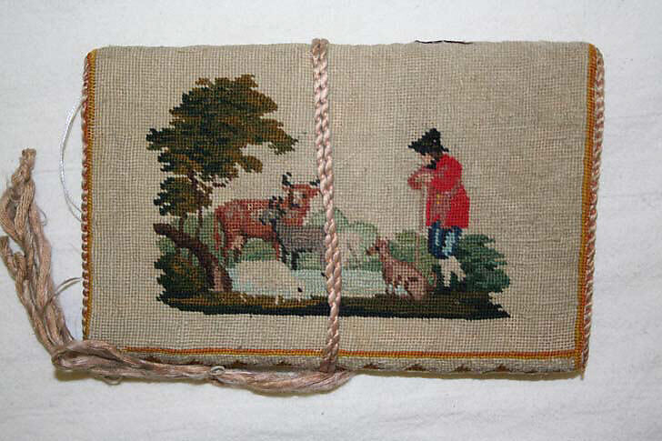 Purse, wool, probably Austrian