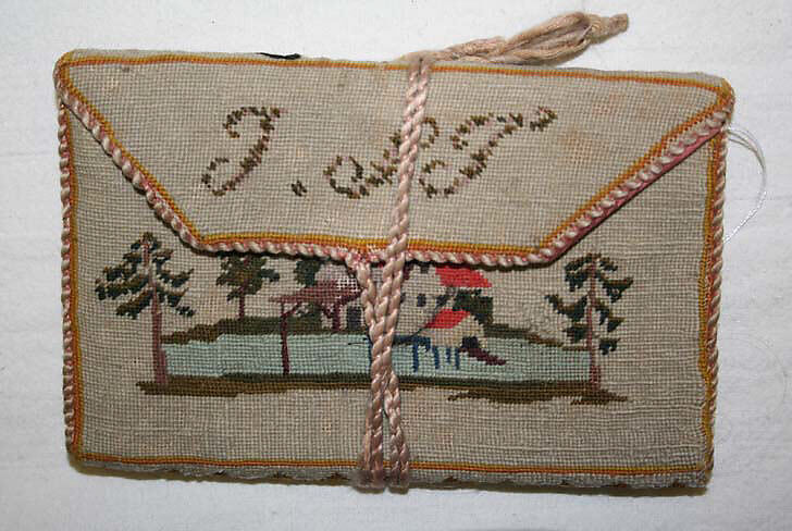 Purse, wool, probably Austrian 