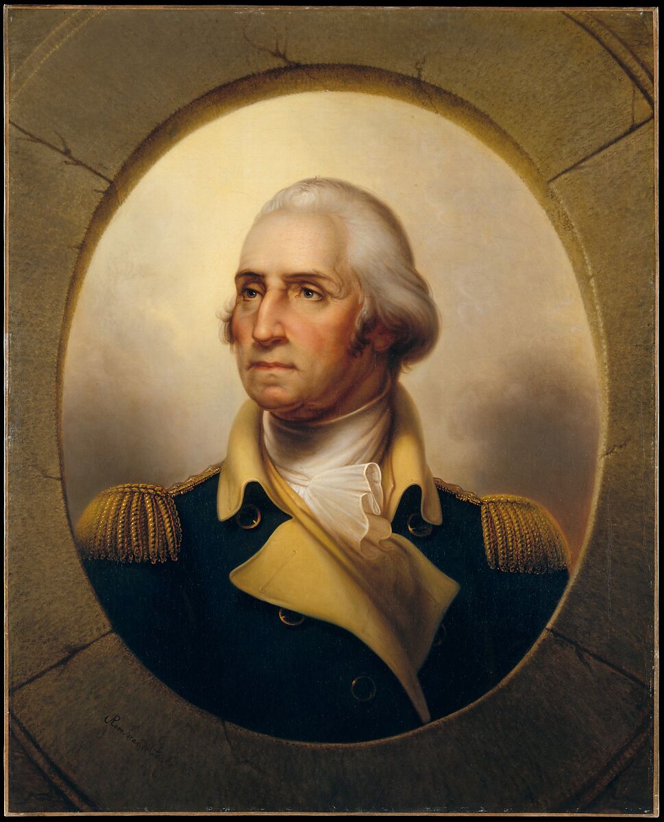 George Washington, Rembrandt Peale (American, Bucks County, Pennsylvania 1778–1860 Philadelphia, Pennsylvania), Oil on canvas, American 