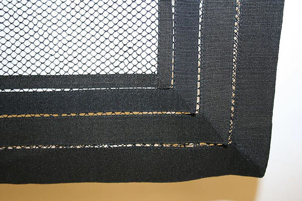 Mourning veil, silk, American