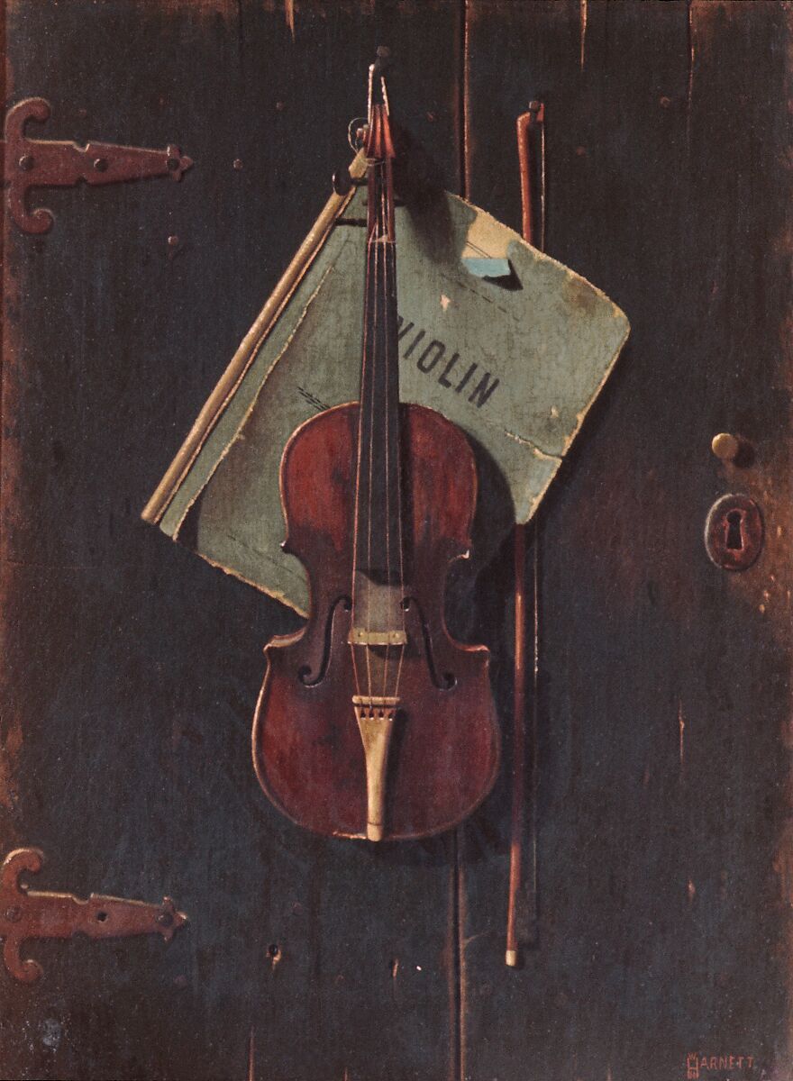 The Old Cremona, John F. Peto (1854–1907), Oil on canvas, American 