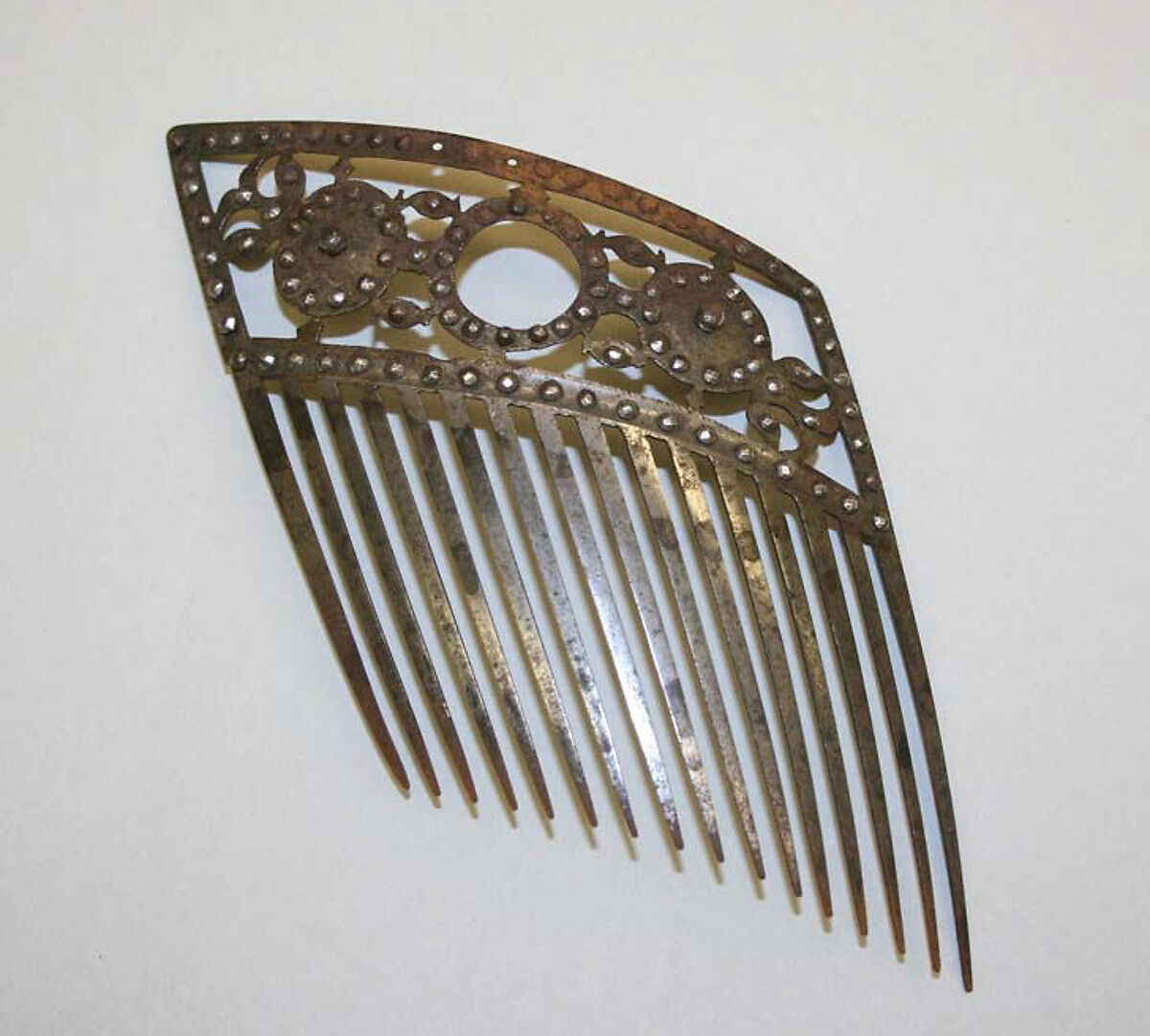 Comb, steel, European 
