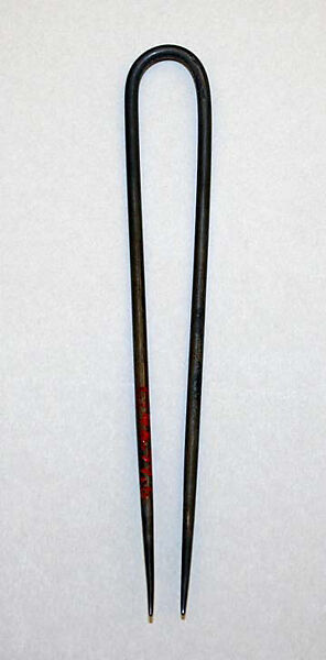 Hairpin, metal, American or European 