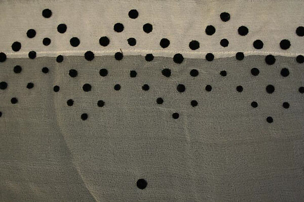 Veil, silk, American