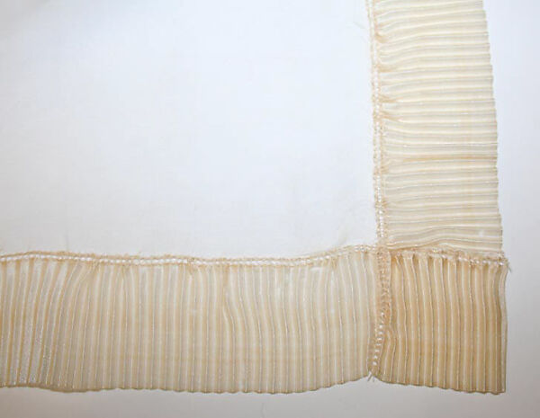 Veil, silk, American