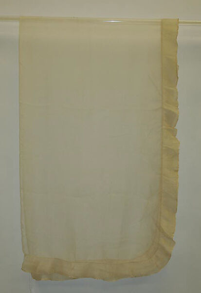 Veil, silk, American 