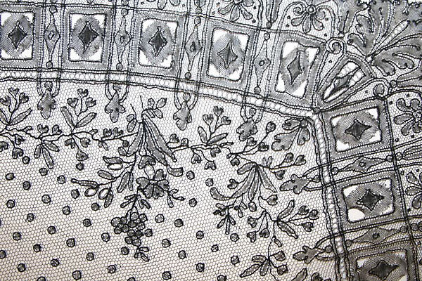 Veil, cotton, French