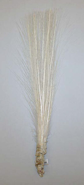 Aigrette, feathers, grass (probably), American or European 