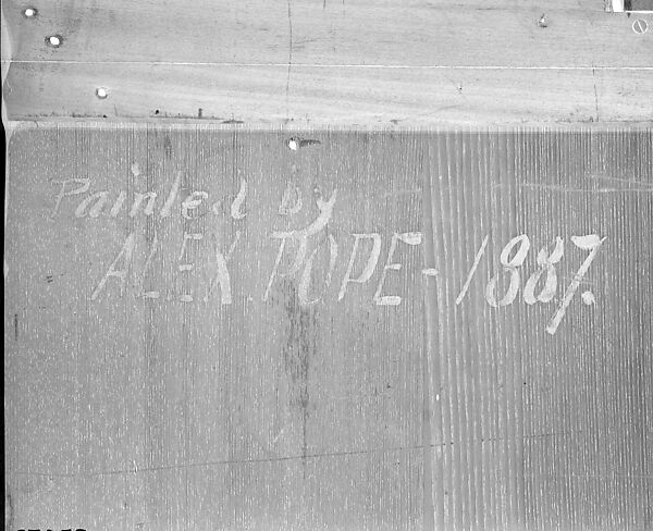 The Oak Door, Alexander Pope (American, Dorchester, Massachusetts 1849–1924 Boston, Massachusetts), Oil on oak, American