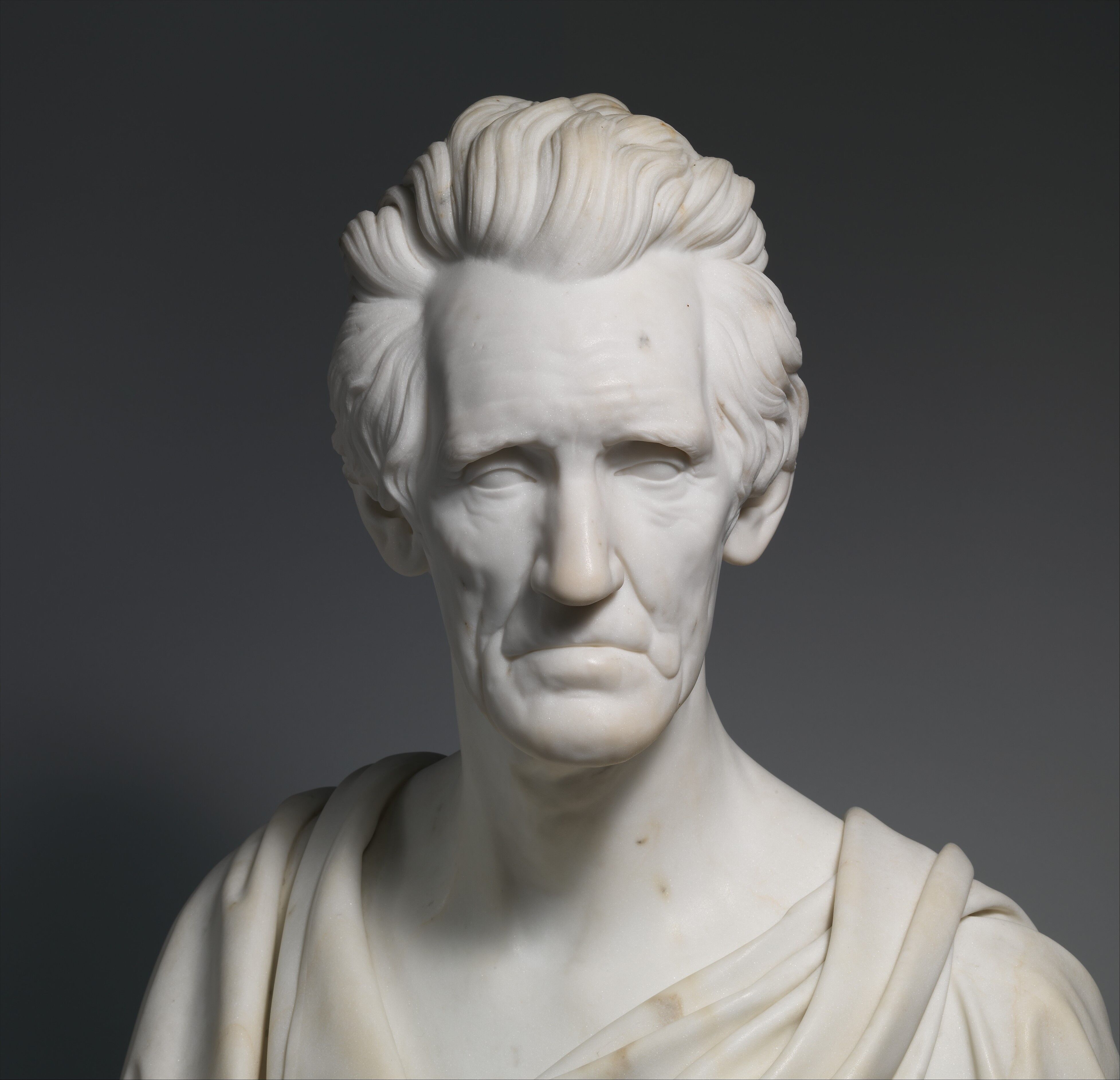 Hiram Powers - Andrew Jackson - American - The Metropolitan Museum