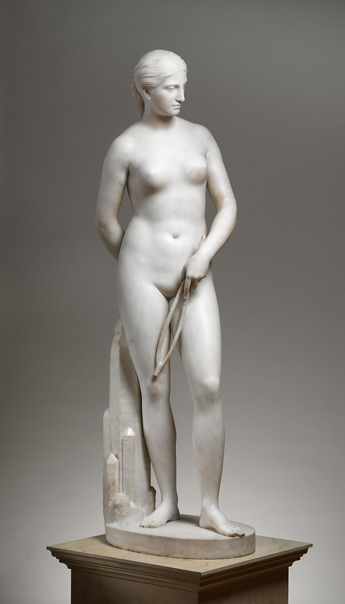 California, Hiram Powers (American, Woodstock, Vermont 1805–1873 Florence), Marble, American