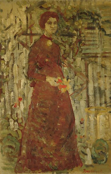 Annie Sargent Jewett, Maurice Brazil Prendergast  (American, St. John’s, Newfoundland 1858–1924 New York), Oil on canvas, American 