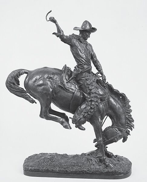 Buckaroo, Alexander Phimister Proctor (American, Bosanquet, Ontario 1860–1950 Palo Alto, California), Bronze, American 