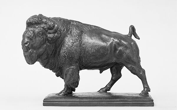 Buffalo, Alexander Phimister Proctor (American, Bosanquet, Ontario 1860–1950 Palo Alto, California), Bronze, American 