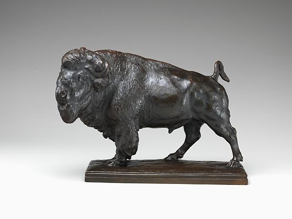 Buffalo, Alexander Phimister Proctor (American, Bosanquet, Ontario 1860–1950 Palo Alto, California), Bronze, American 