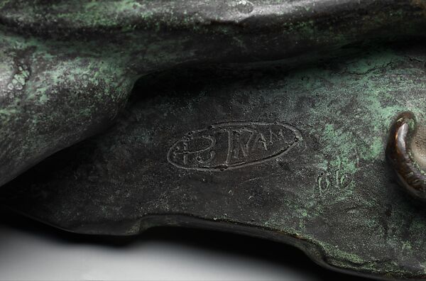 Snarling Jaguar, Arthur Putnam (American, Waveland, Mississippi 1873–1930 Ville d'Avray), Bronze, American