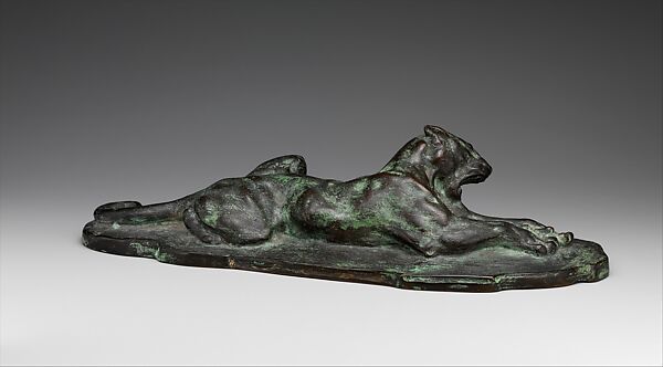 Snarling Jaguar, Arthur Putnam (American, Waveland, Mississippi 1873–1930 Ville d'Avray), Bronze, American