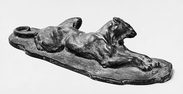 Snarling Jaguar, Arthur Putnam (American, Waveland, Mississippi 1873–1930 Ville d'Avray), Bronze, American