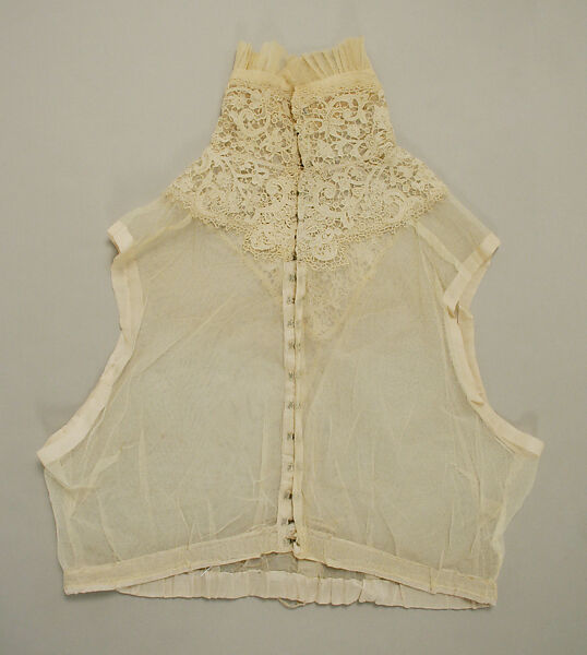 Dickey, cotton, probably French