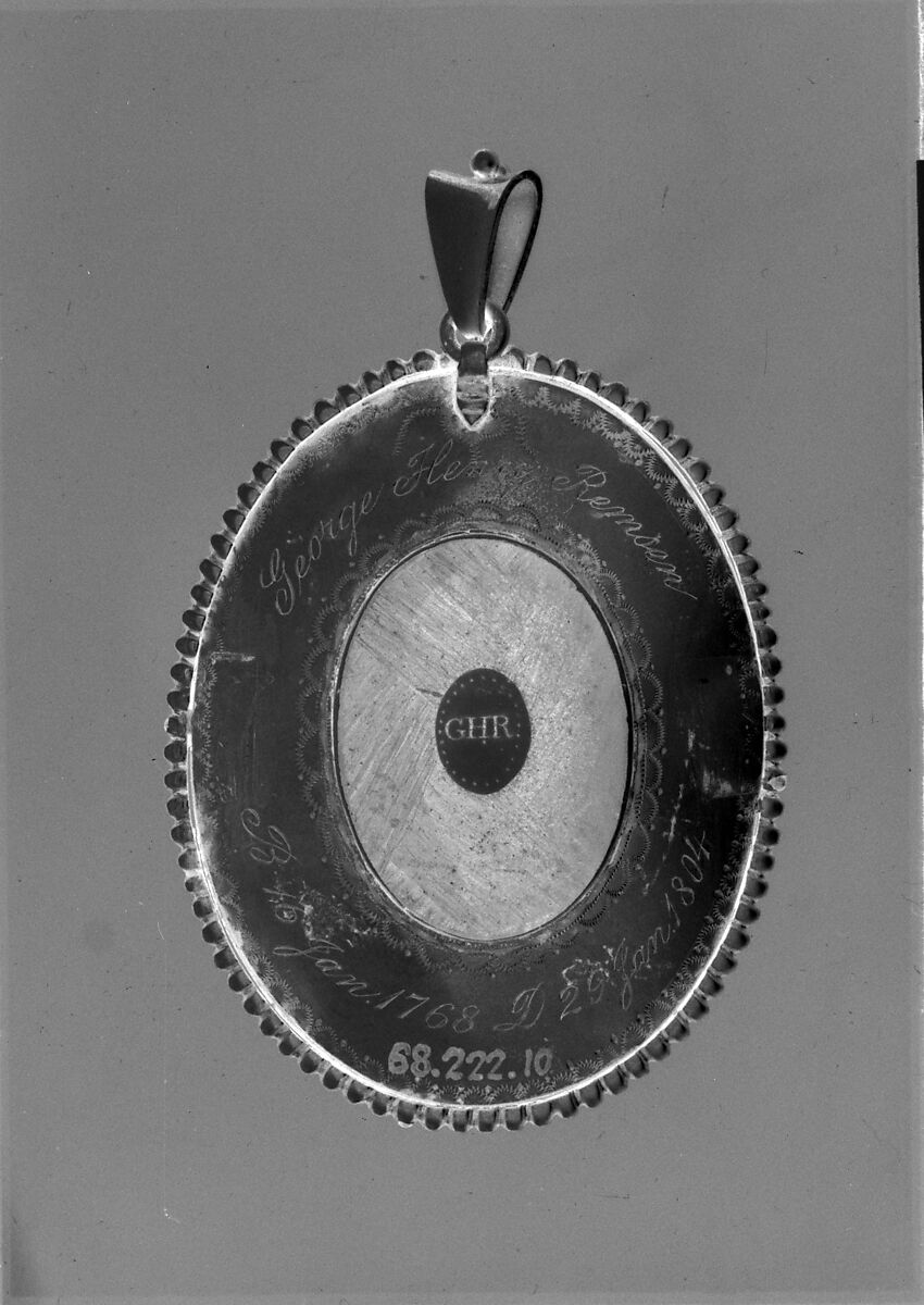 George Henry Remsen, William Verstille (American, Boston, Massachusetts 1757–1803 Boston, Massachusetts), Watercolor on ivory, American