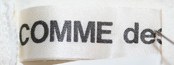 Dress, Comme des Garçons (Japanese, founded 1969), synthetic blend, synthetic, Japanese