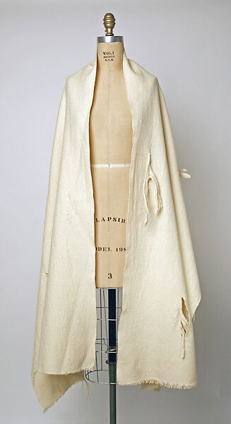 Scarf, Comme des Garçons (Japanese, founded 1969), wool and cotton, Japanese 