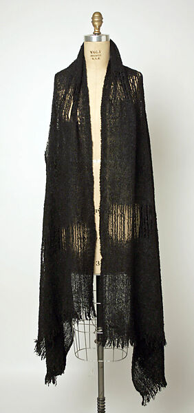 Scarf, Comme des Garçons (Japanese, founded 1969), wool/synthetic blend, Japanese 