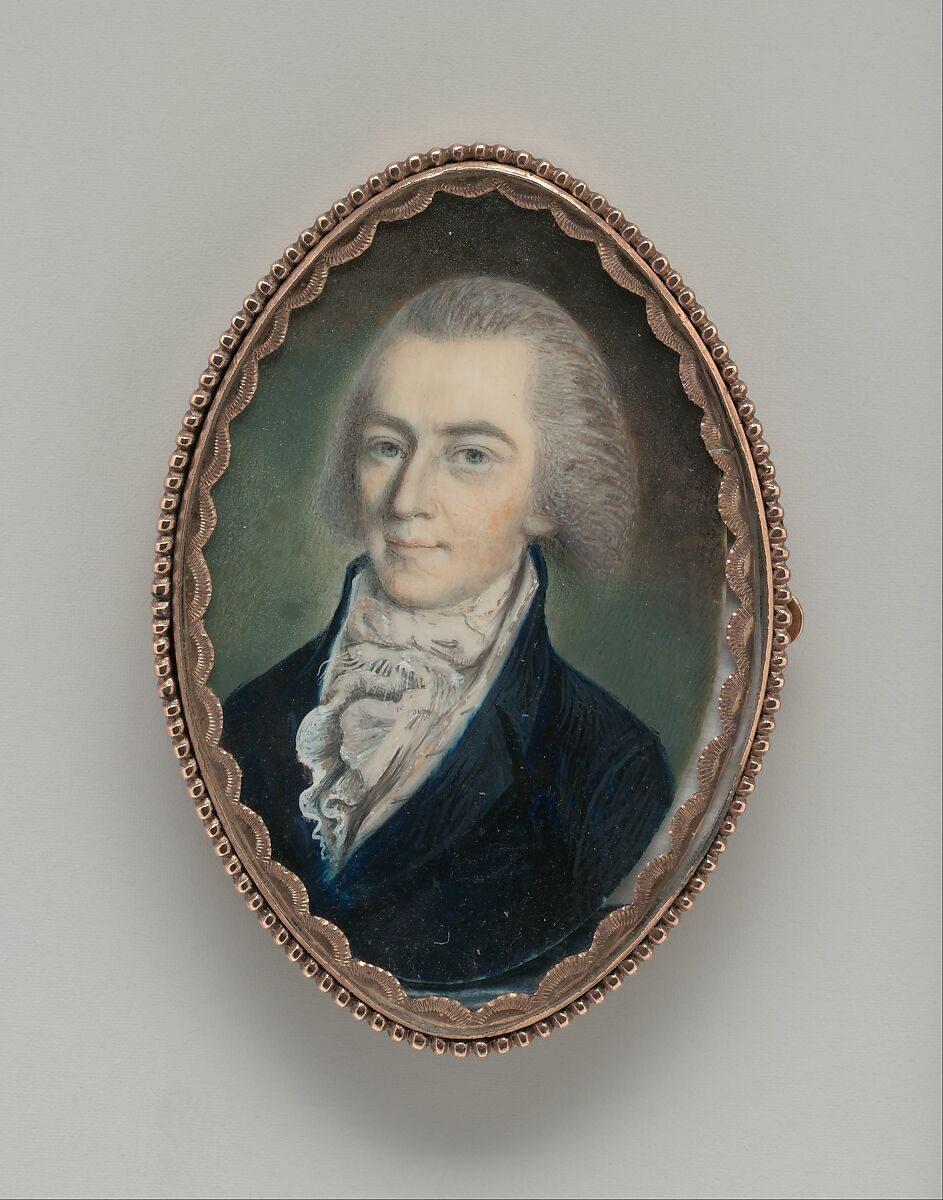 Gulian Ludlow, John Ramage (Ireland ca. 1748–1802 Montreal), Watercolor on ivory, American 