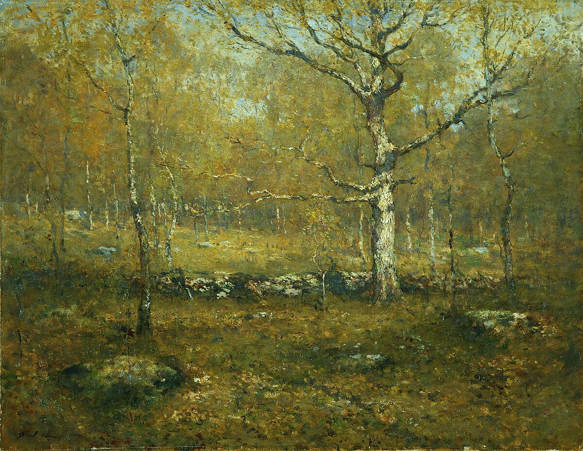 Spring Woods, Henry Ward Ranger (American, Syracuse, New York 1858–1916 New York), Oil on canvas, American 