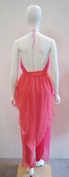 Ensemble, Stephen Burrows (American, born 1943), a,b) silk, French