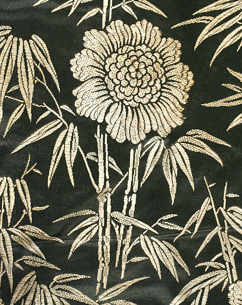 Evening dress, Farquharson &amp; Wheelock, N.Y., silk, metallic thread, plastic, American