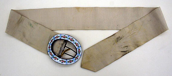 Belt buckle, [no medium available], probably American