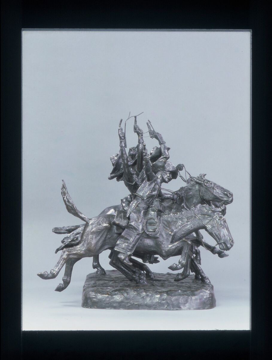 Coming Through the Rye, Frederic Remington (American, Canton, New York 1861–1909 Ridgefield, Connecticut), Bronze, American