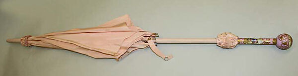 Parasol, silk, American