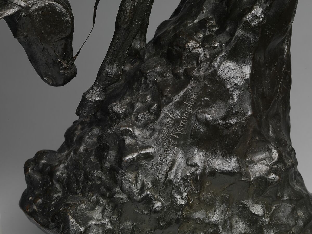 The Mountain Man, Frederic Remington (American, Canton, New York 1861–1909 Ridgefield, Connecticut), Bronze, American