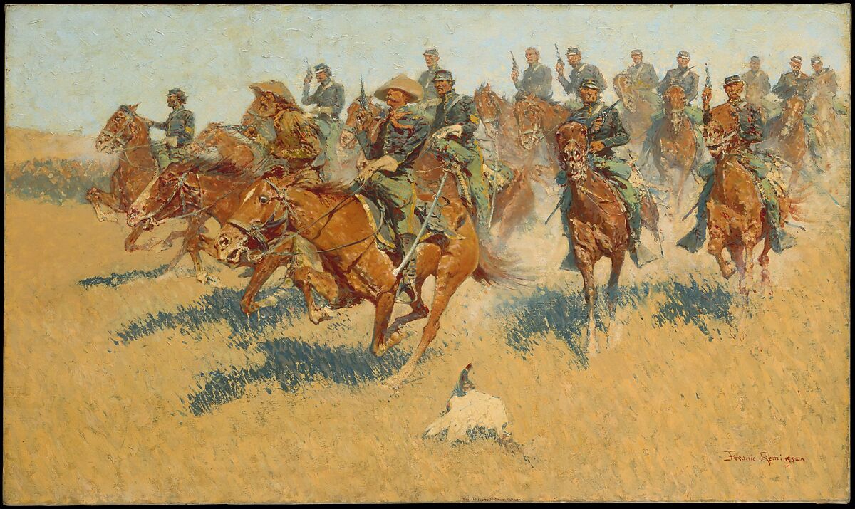 Frederic Remington On The Southern Plains American The   Main Image