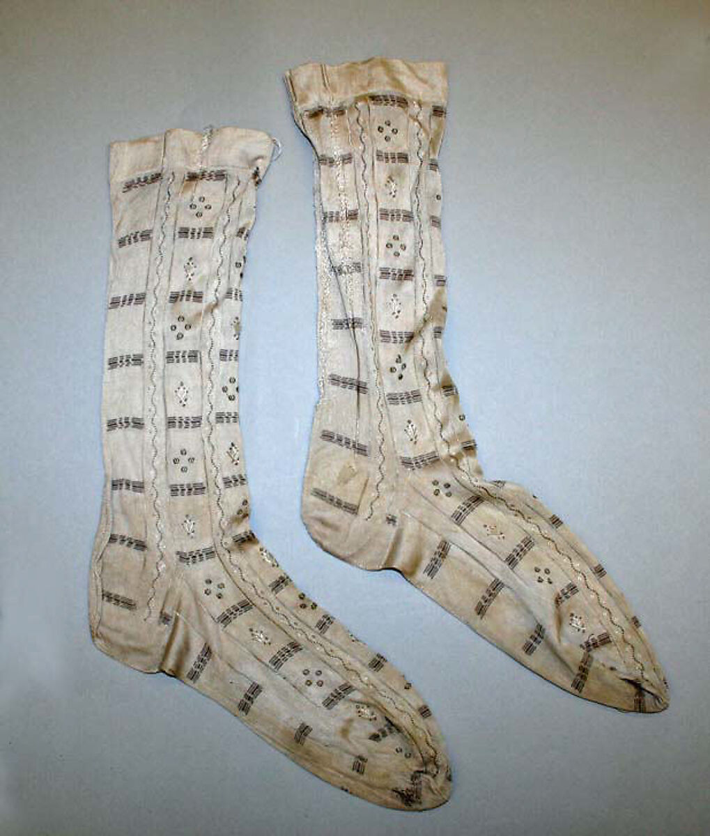 Socks, silk, European 