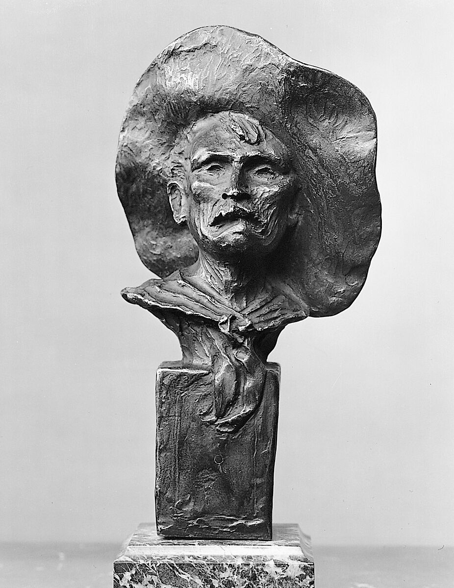 The Sergeant, Frederic Remington (American, Canton, New York 1861–1909 Ridgefield, Connecticut), Bronze, American