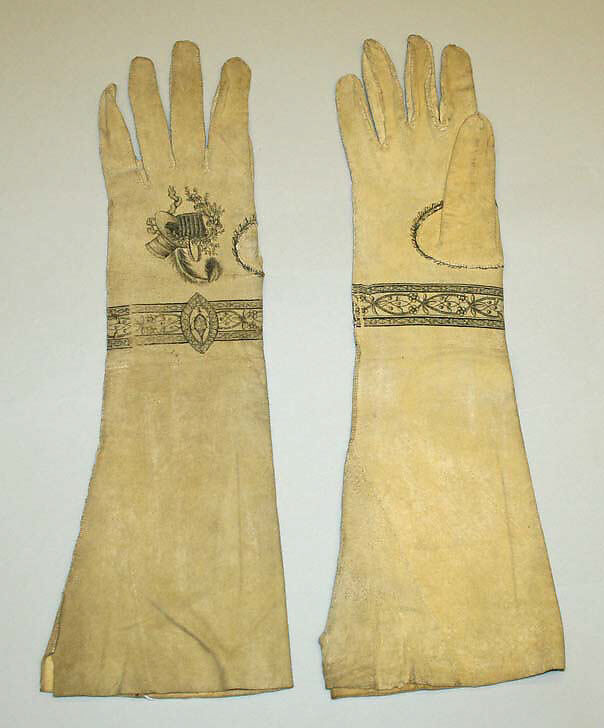 Gloves, leather, American or European 