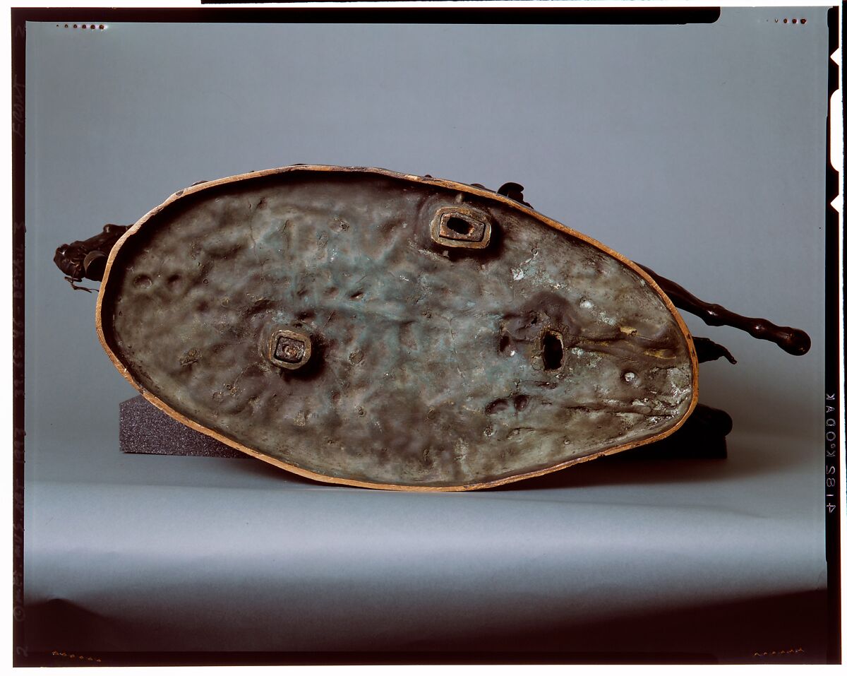 The Wounded Bunkie, Frederic Remington (American, Canton, New York 1861–1909 Ridgefield, Connecticut), Bronze, American