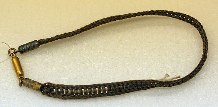 Bracelet, hair, American or European 