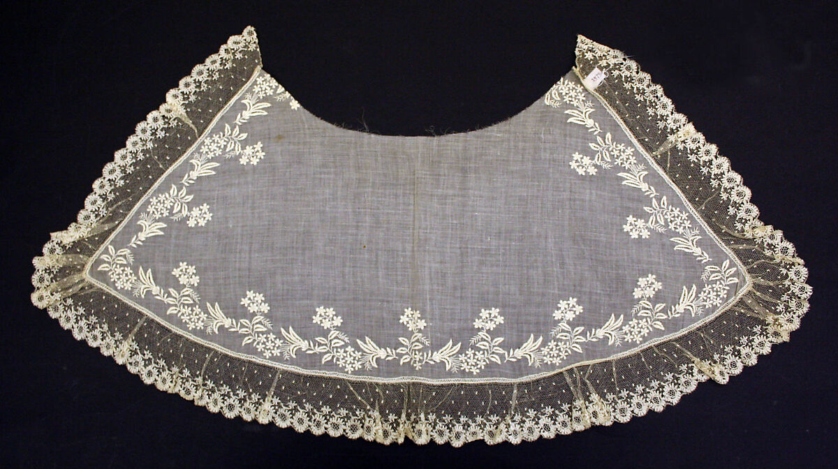 Collar, cotton, American or European 