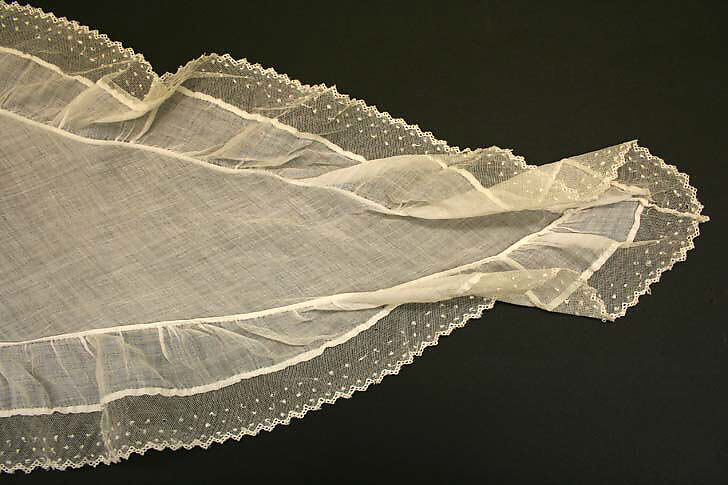 Collar, cotton, American
