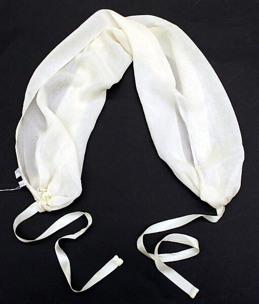 Scarf, silk, American 