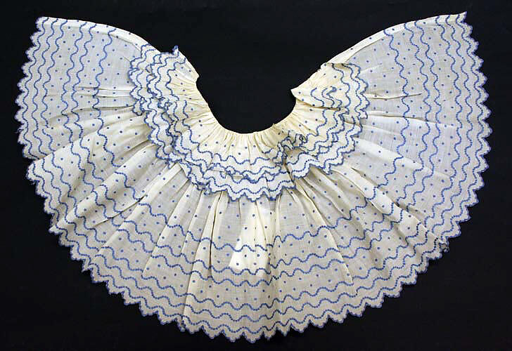 Collar, cotton, American or European 