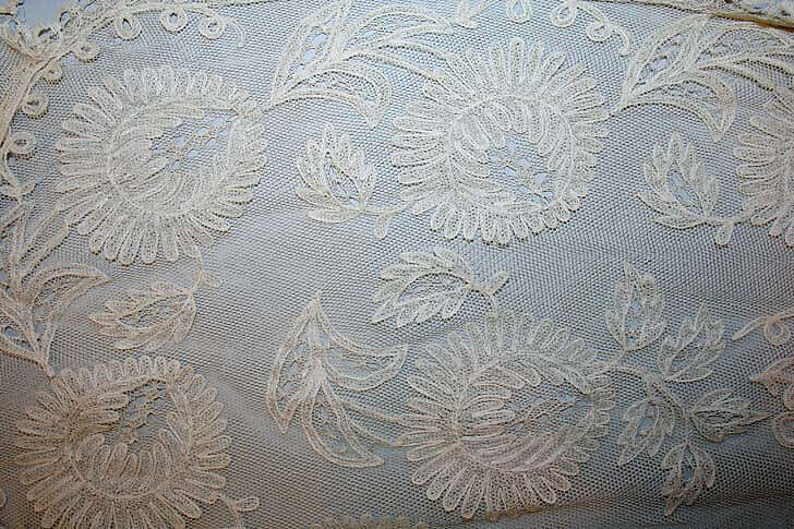 Fichu, cotton, American or European