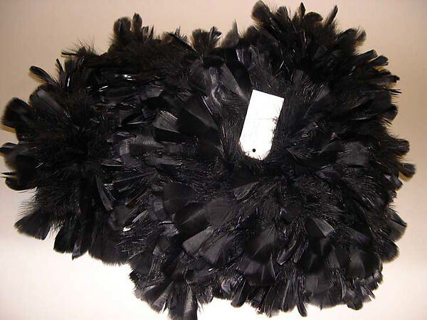 Boa, turkey feathers, American