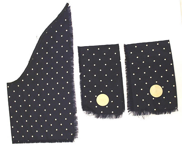 Accessory set, silk, plastic, American 