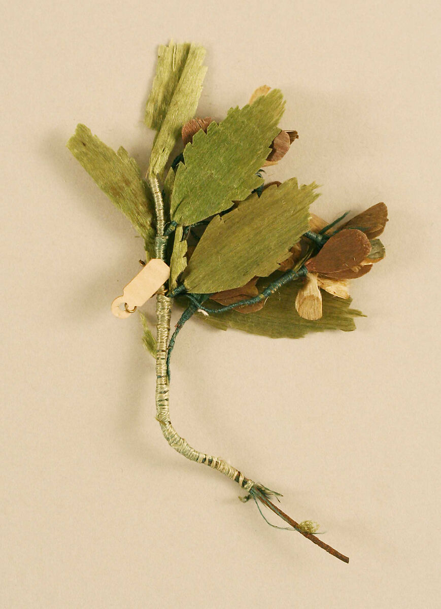 Boutonnière, silk, British